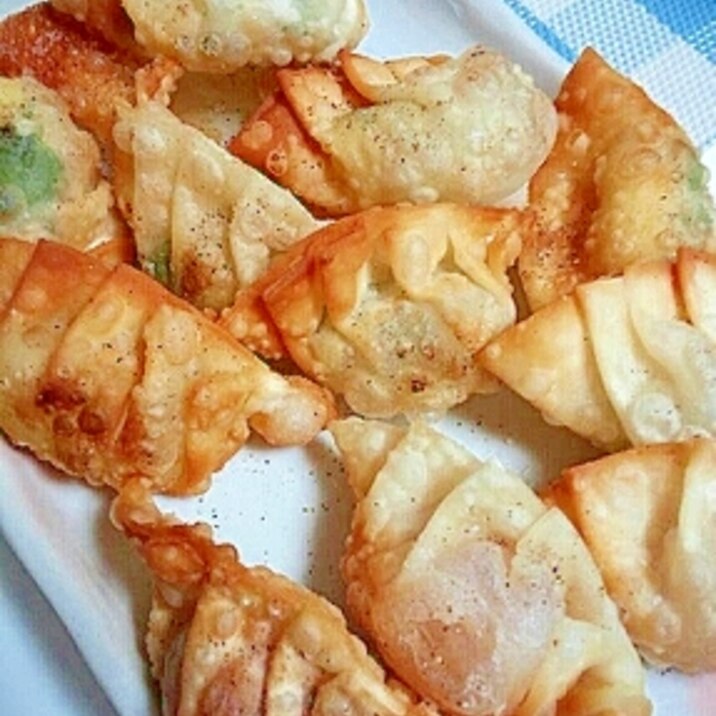 2種の揚げ餃子 レシピ 作り方 By ぎにゅ 楽天レシピ